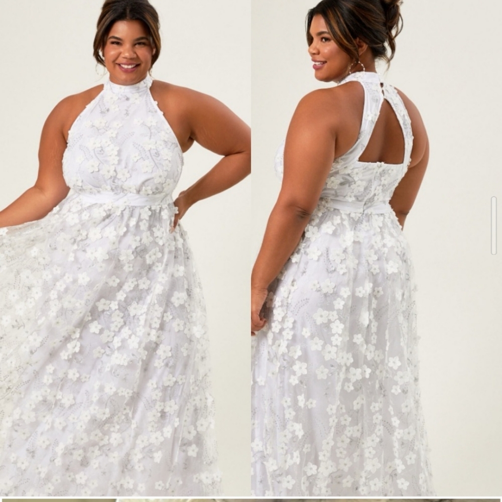 NWT Arula halter Caledonia dress